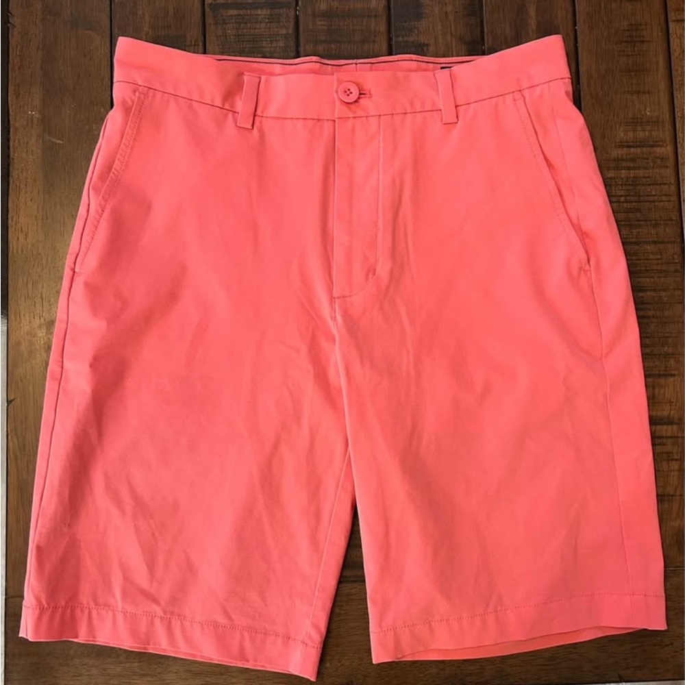 Vineyard Vines Men's Golf Performance Coral Shorts
